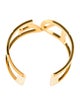 Diane von Furstenberg Furstenberg Logo Cuff Bracelet
