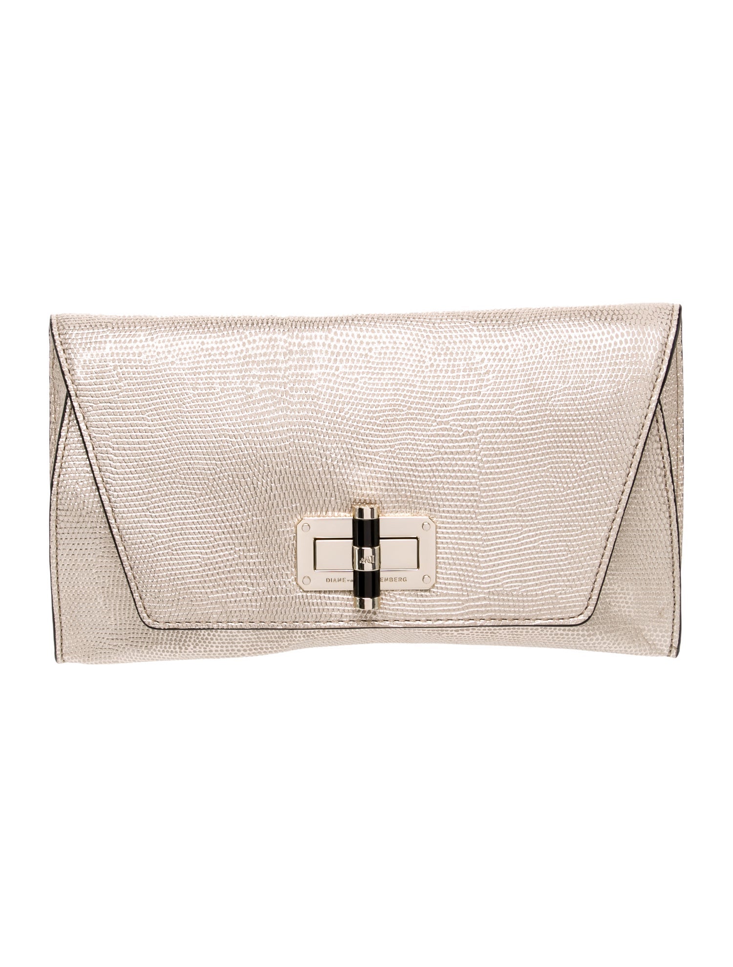 Diane von Furstenberg Leather Clutch