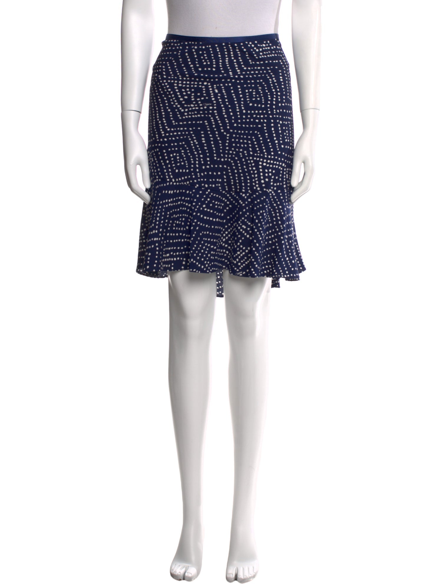 Diane von Furstenberg Silk Knee-Length Skirt