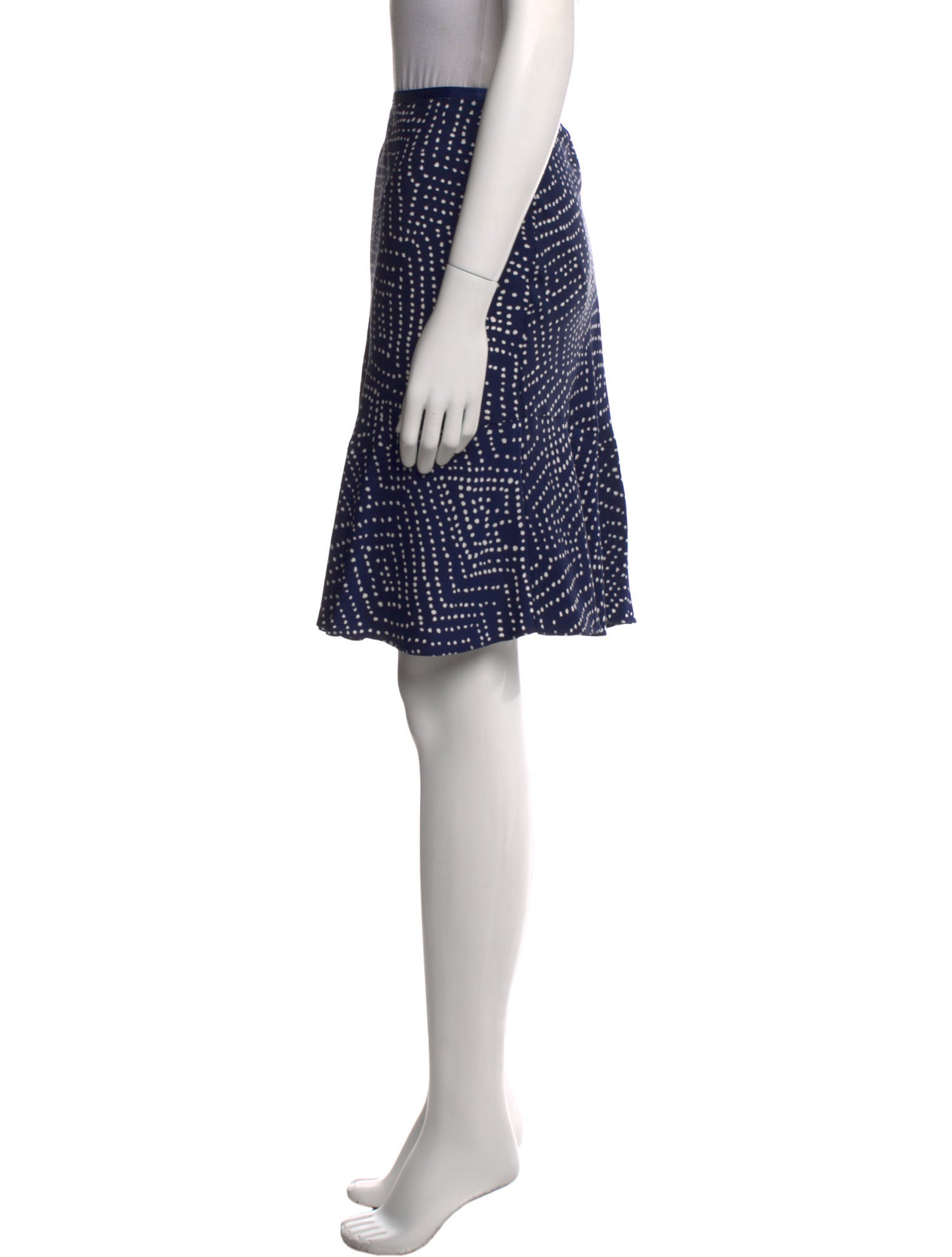 Diane von Furstenberg Silk Knee-Length Skirt