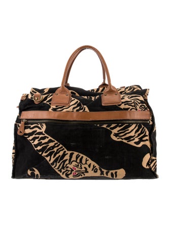 Diane von Furstenberg Canvas Weekender Bag