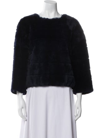 Diane von Furstenberg Fur Fur Jacket