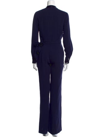Diane von Furstenberg V-Neck Jumpsuit