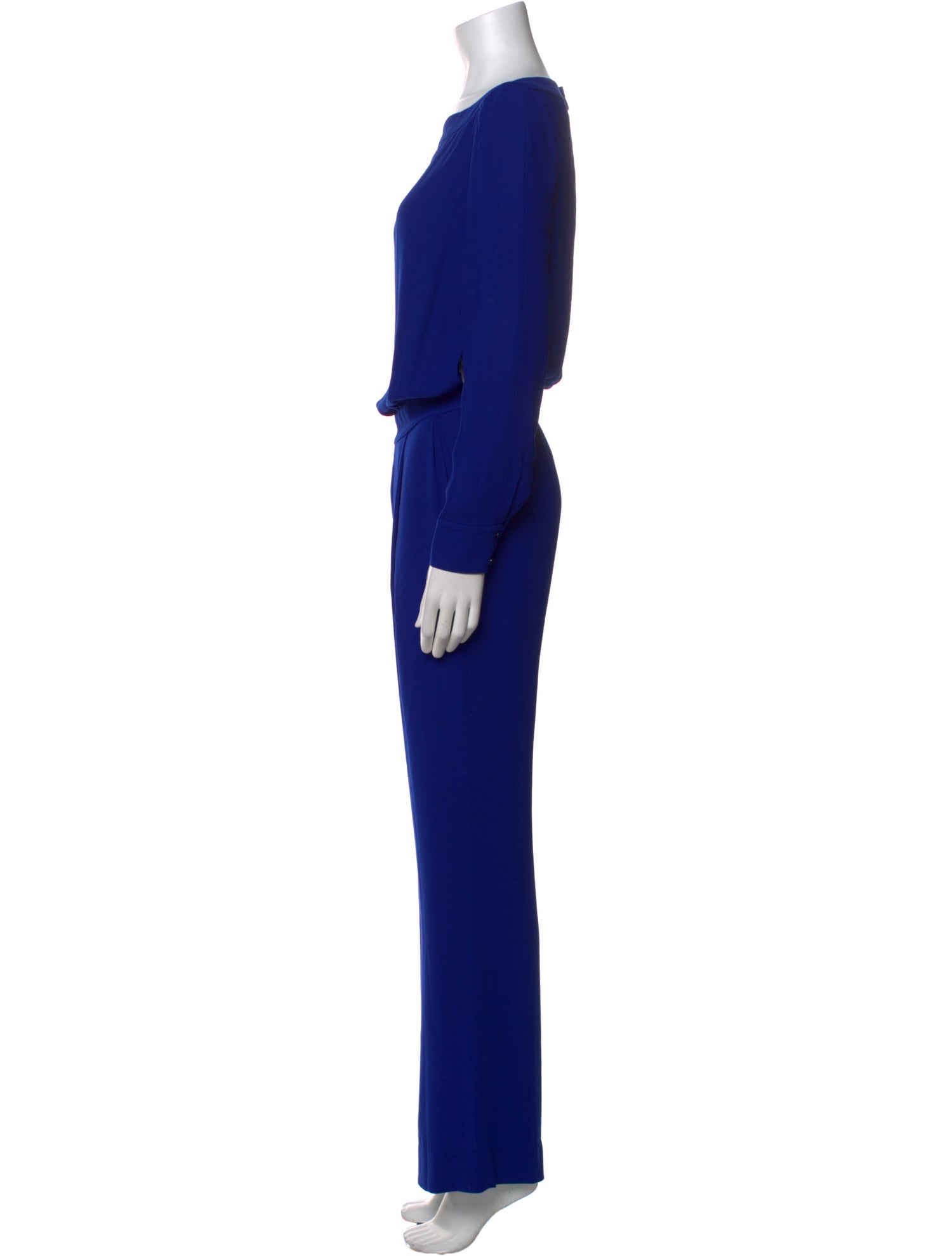 Diane von Furstenberg Bateau Neckline Jumpsuit