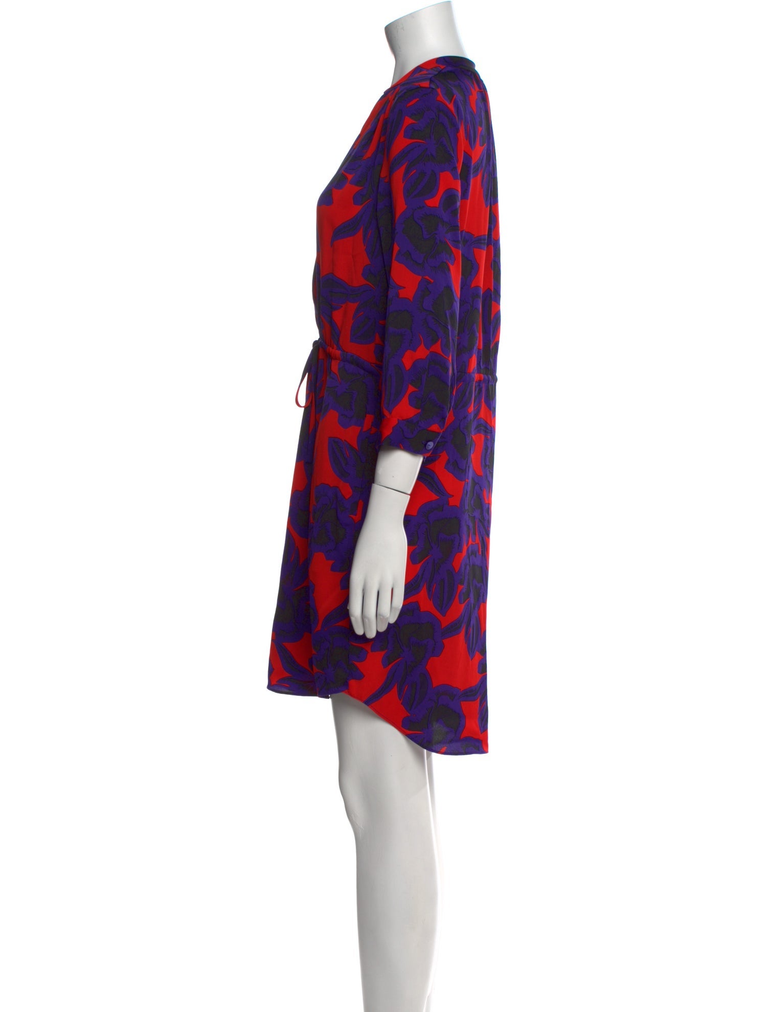 Diane von Furstenberg Silk Knee-Length Dress