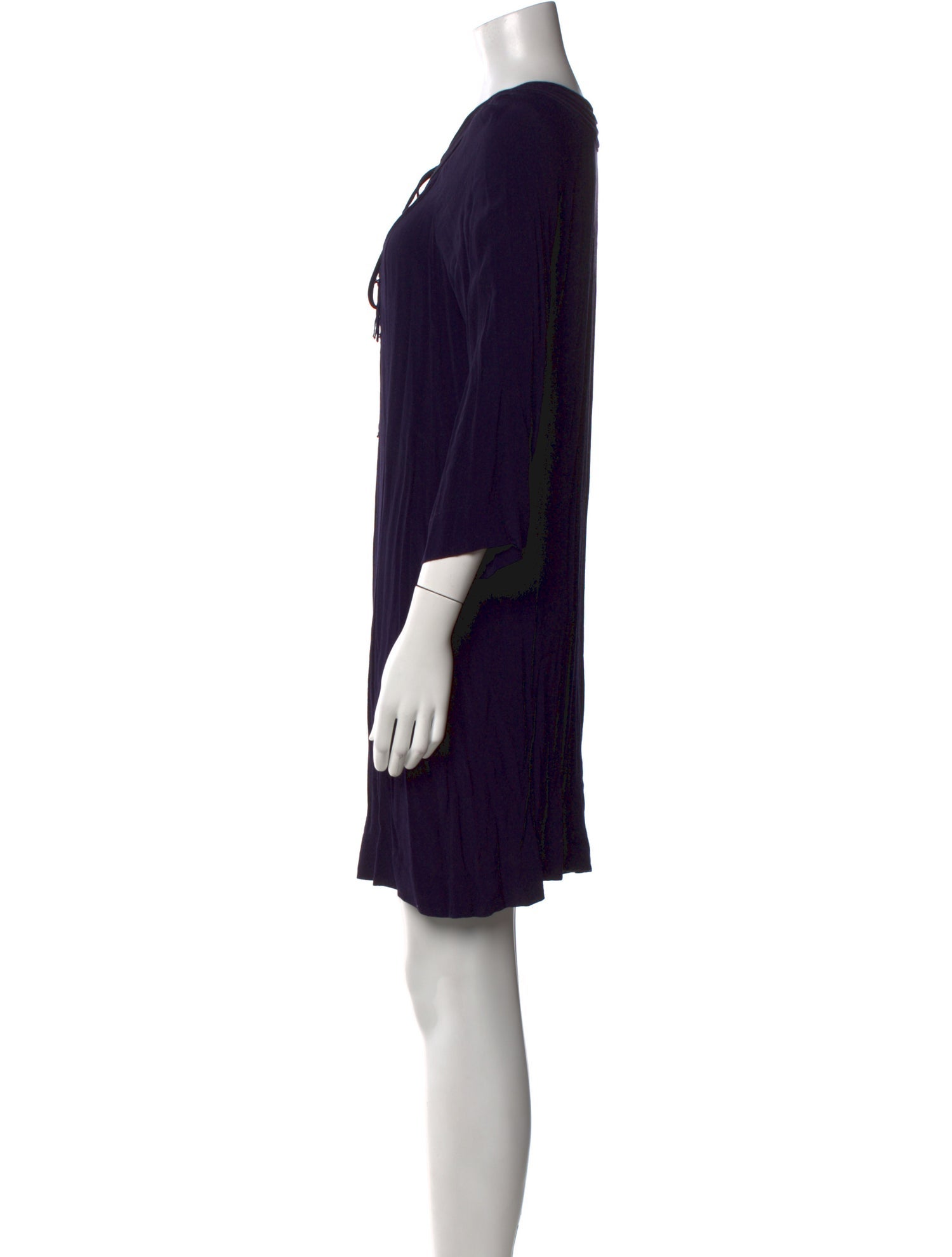 Diane von Furstenberg Square Neckline Mini Dress