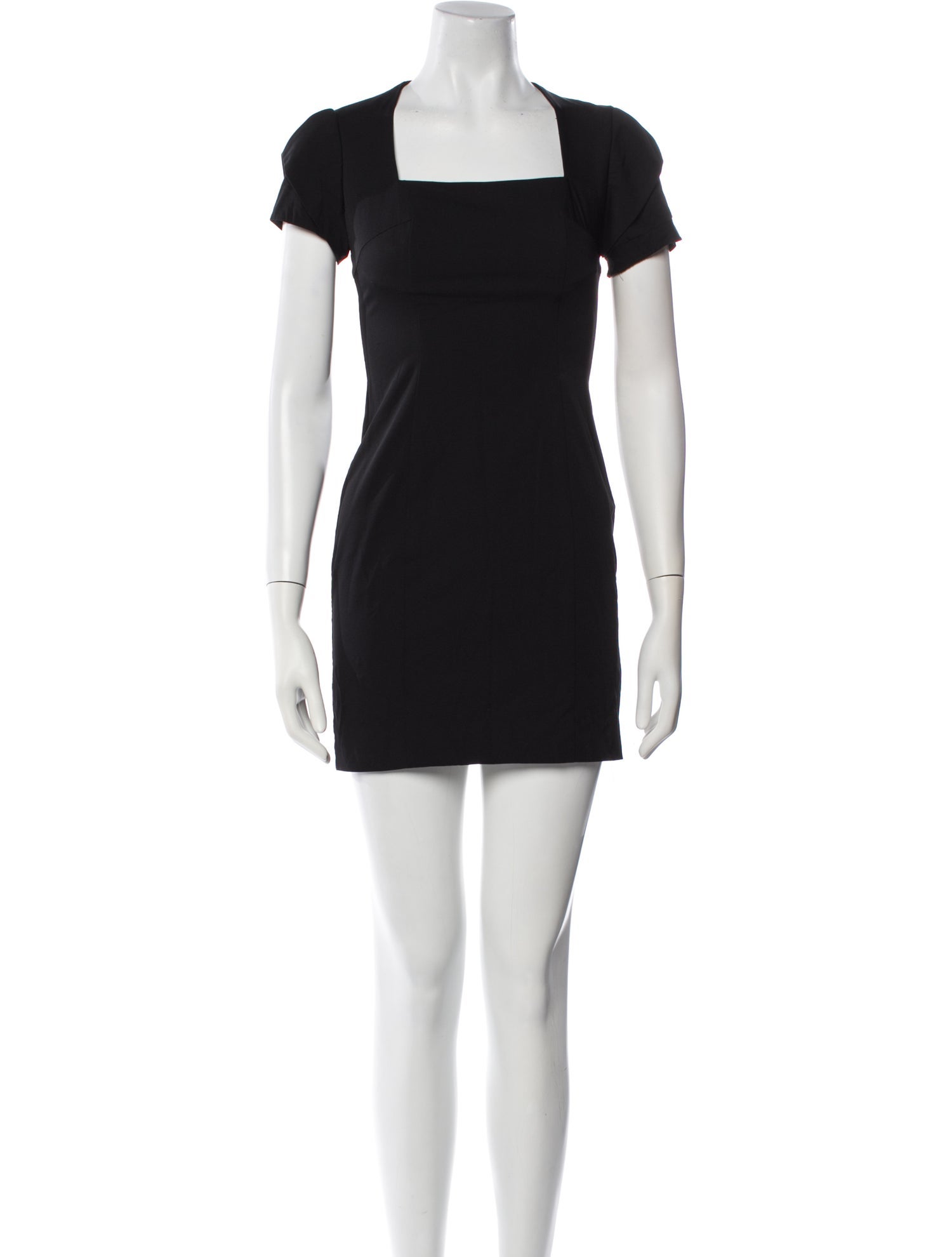 Diane von Furstenberg Square Neckline Mini Dress