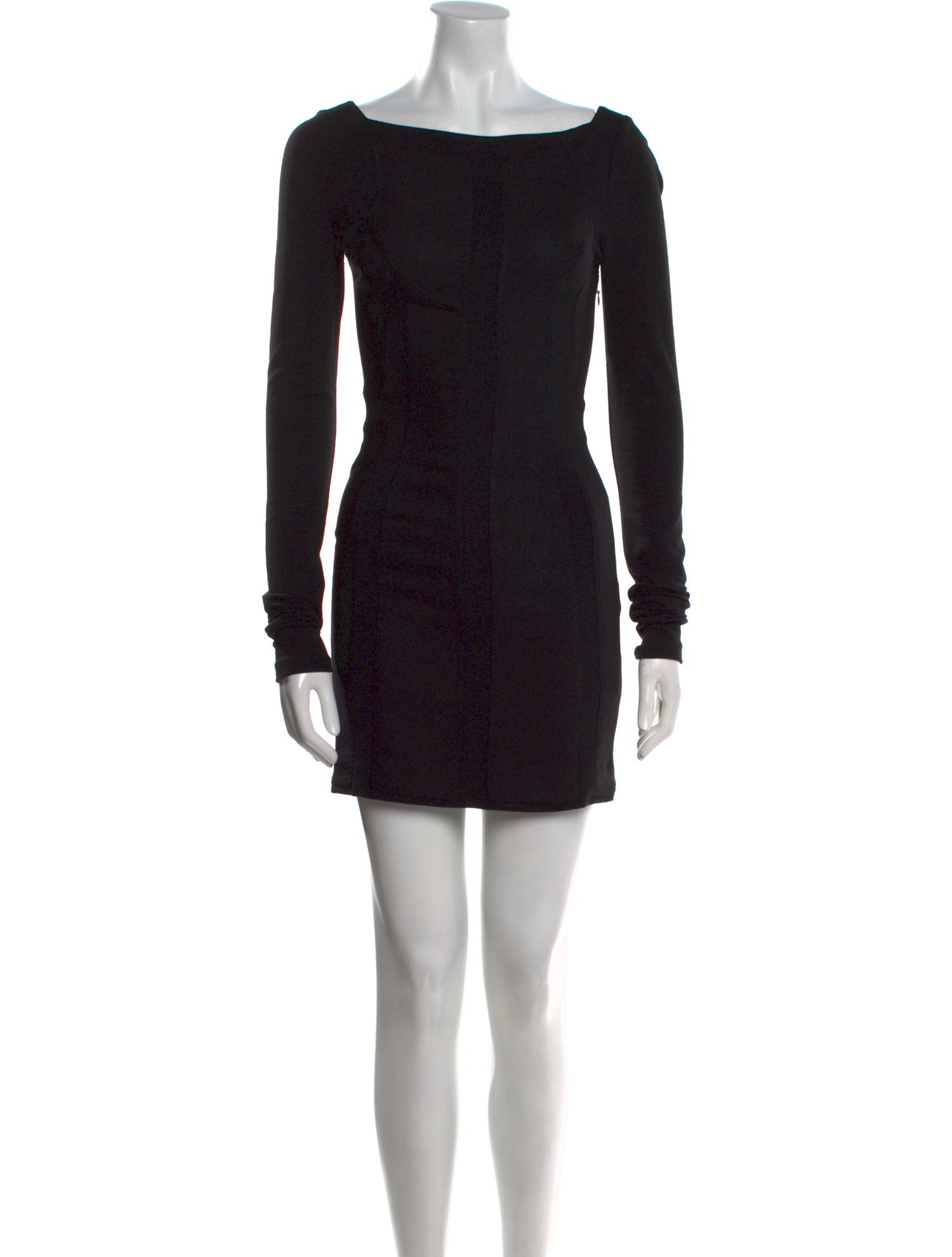 Diane von Furstenberg Bateau Neckline Mini Dress