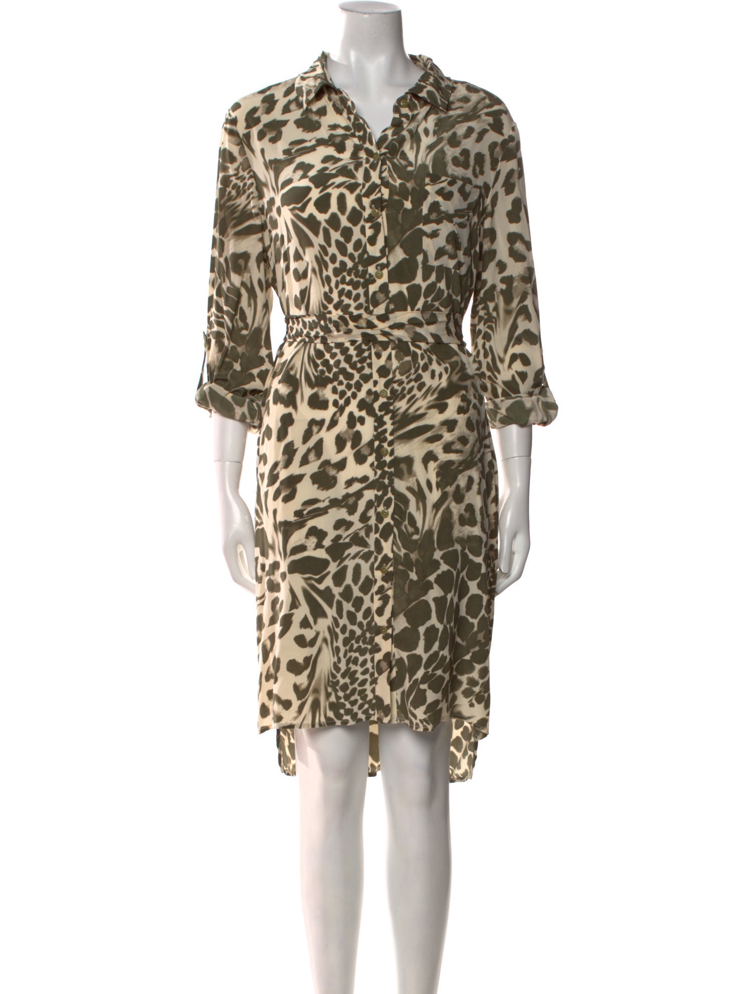 Diane von Furstenberg Silk Knee-Length Dress