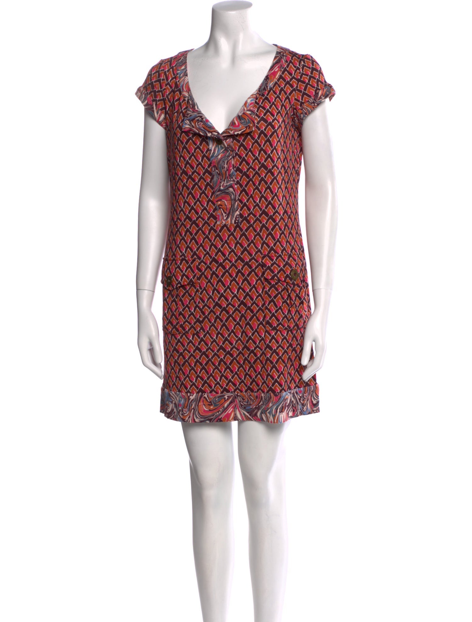 Diane von Furstenberg Silk Mini Dress