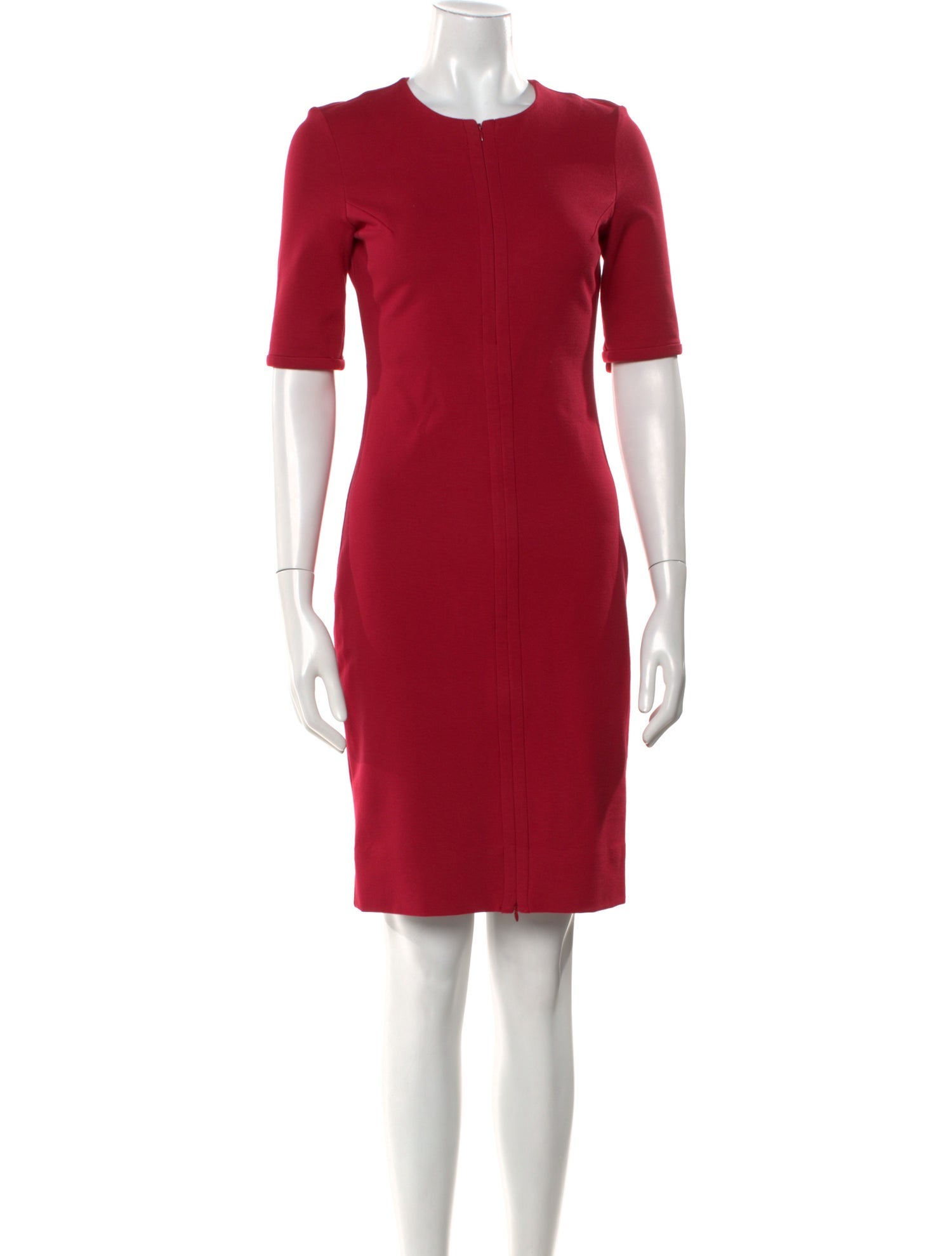 Diane von Furstenberg Crew Neck Knee-Length Dress