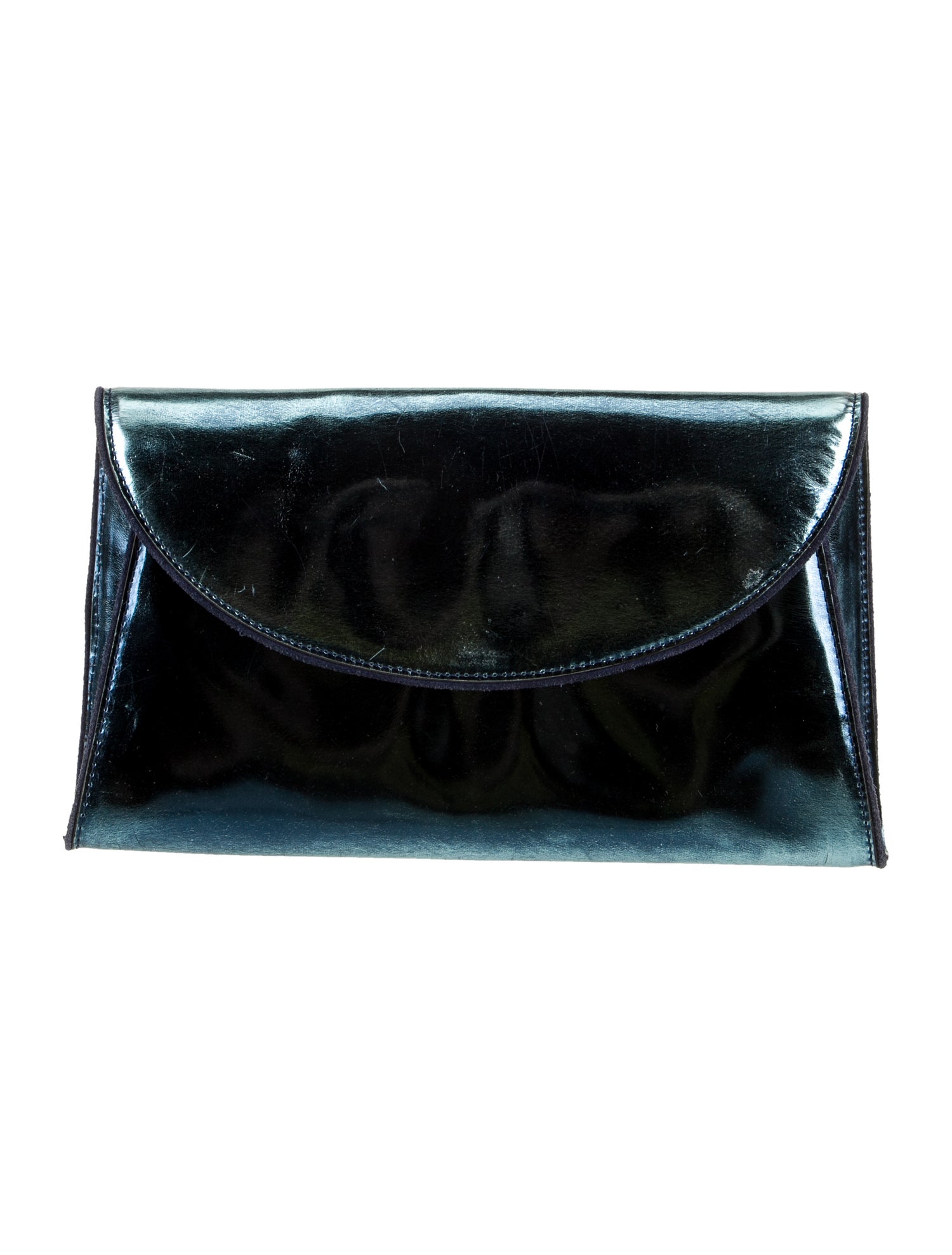 Diane von Furstenberg Patent Leather Clutch