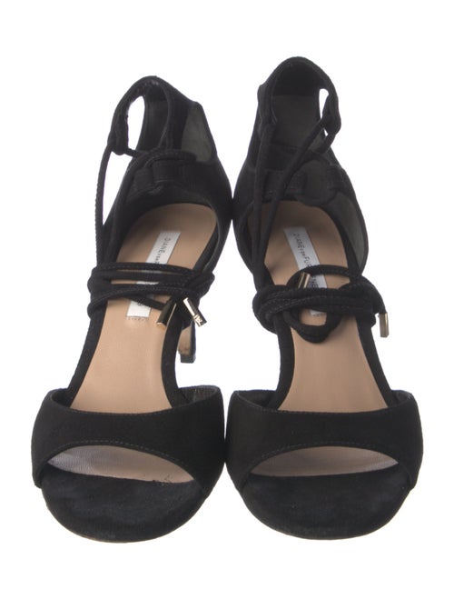 Diane von Furstenberg Suede Sandals