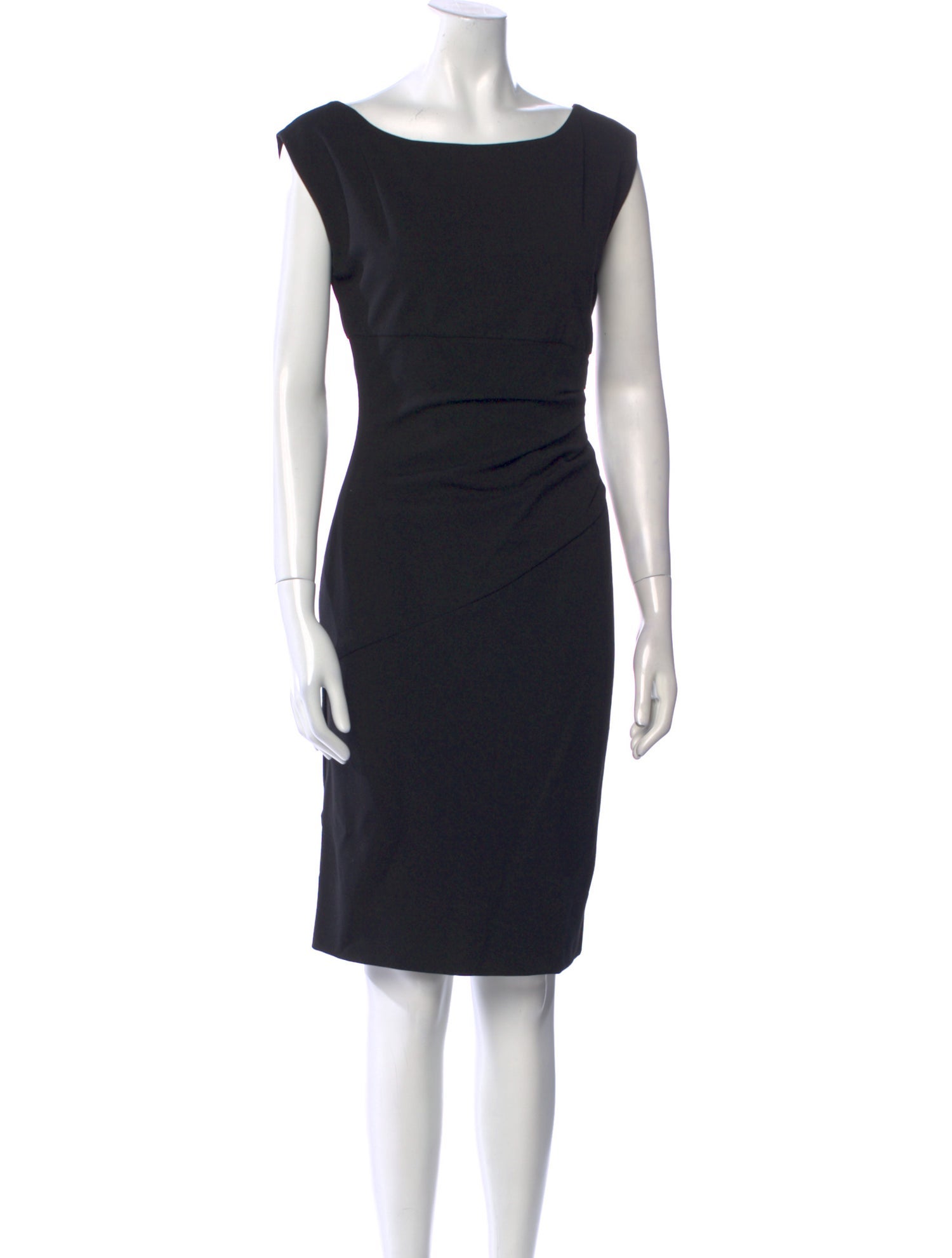 Diane von Furstenberg Bateau Neckline Knee-Length Dress