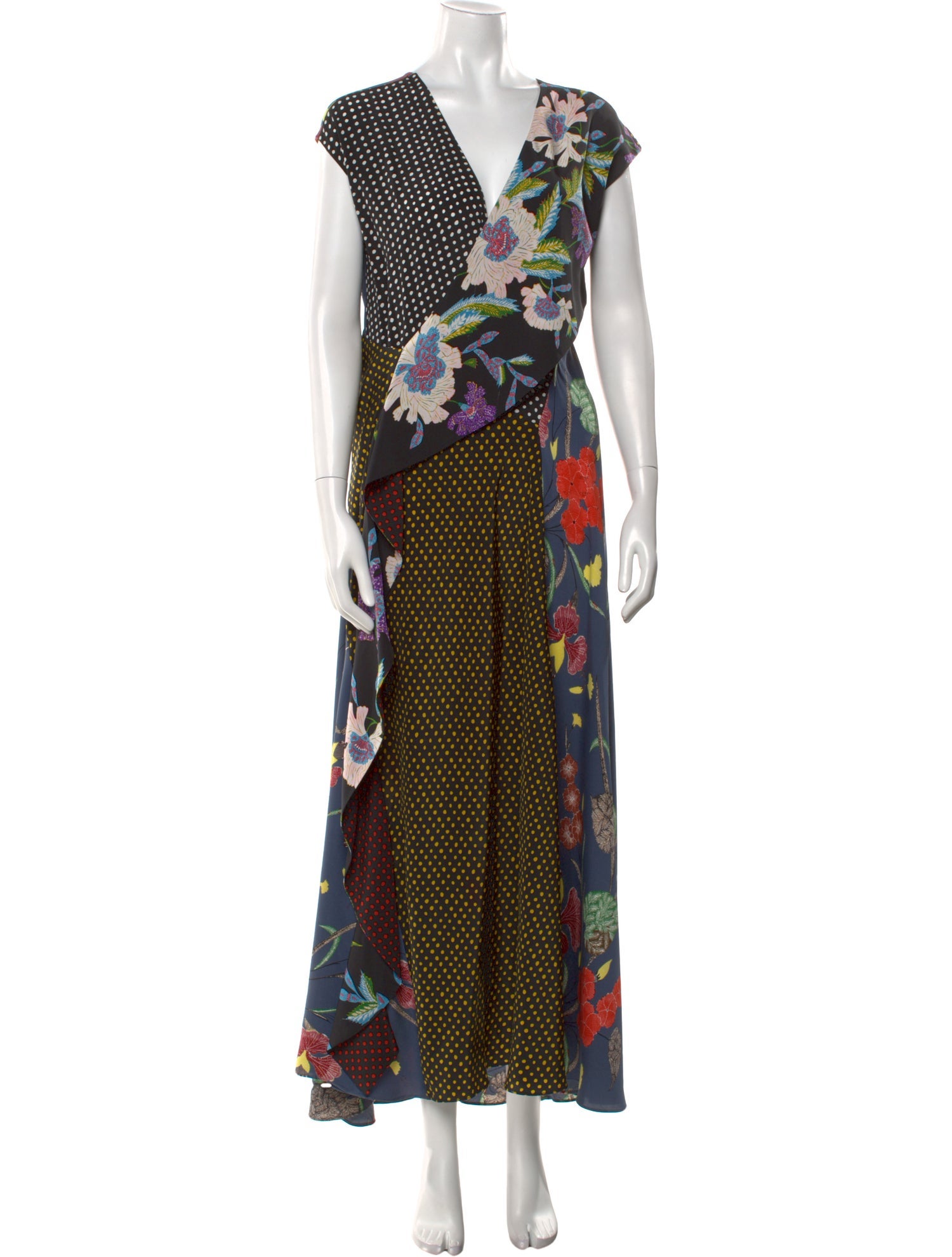 Diane von Furstenberg Silk Long Dress