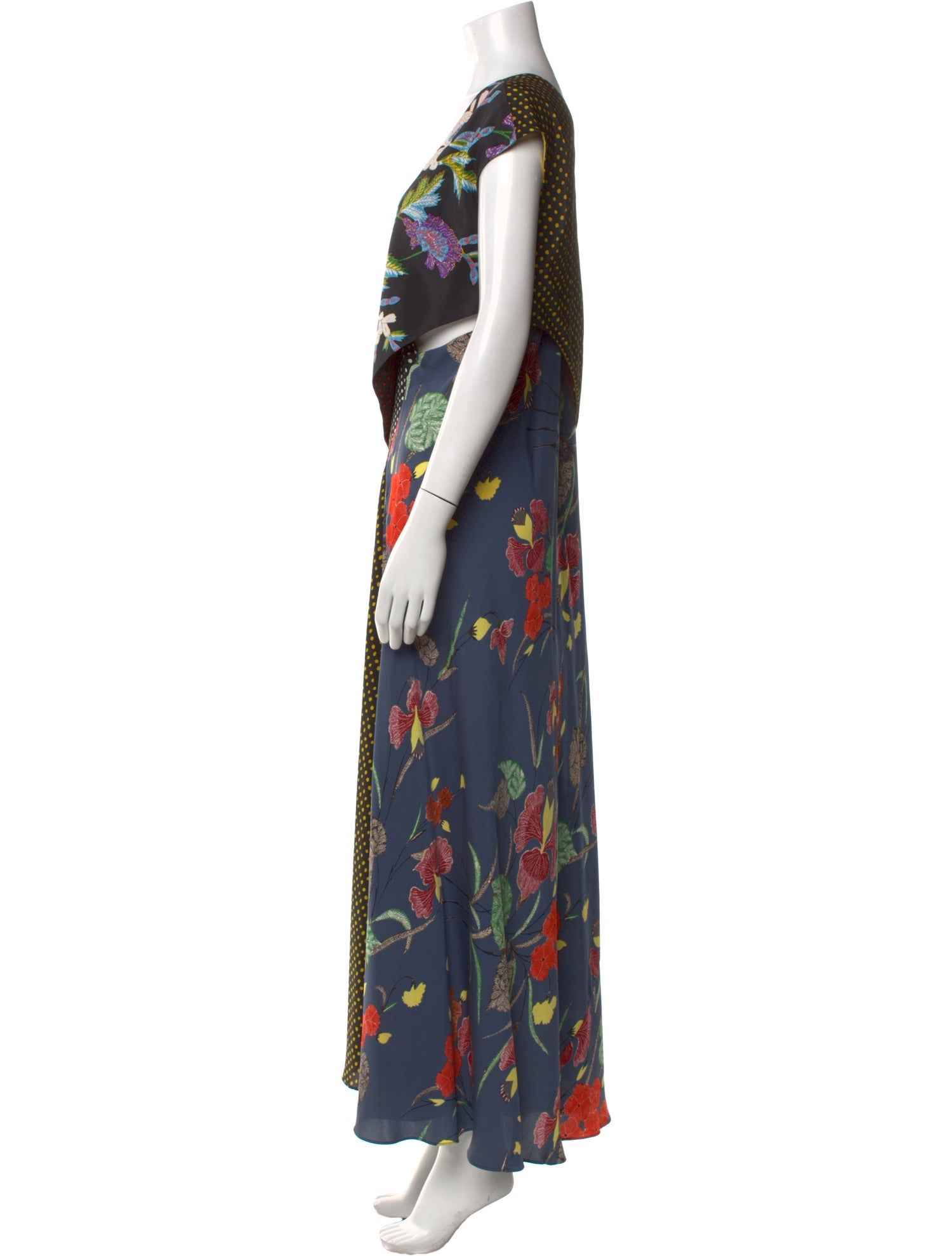 Diane von Furstenberg Silk Long Dress