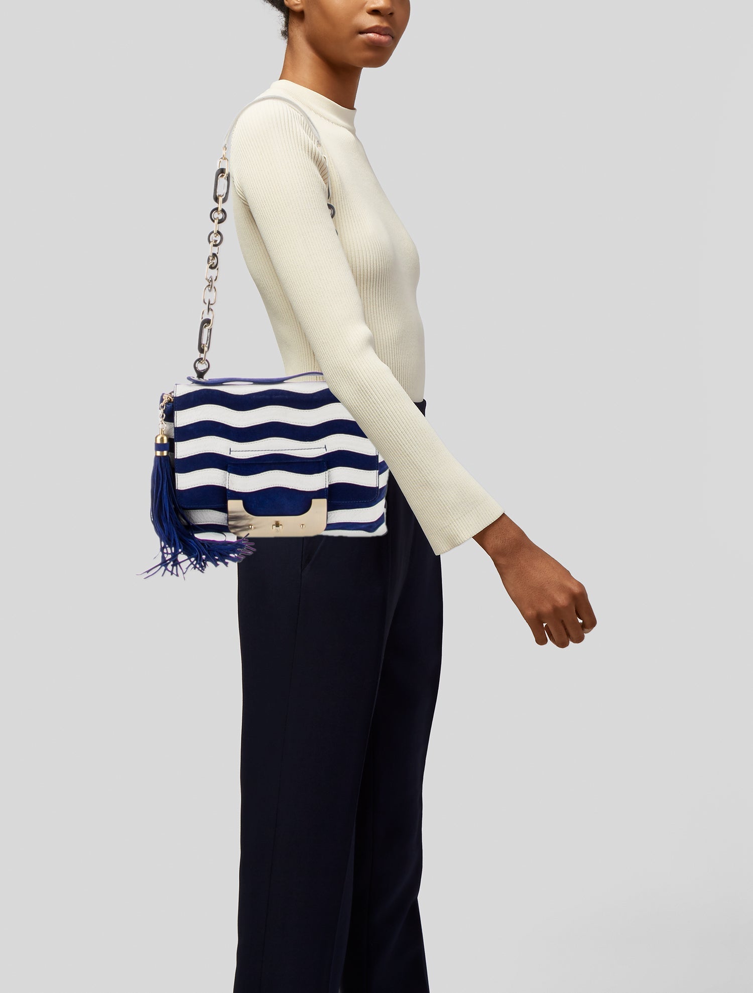 Diane von Furstenberg Suede Shoulder Bag