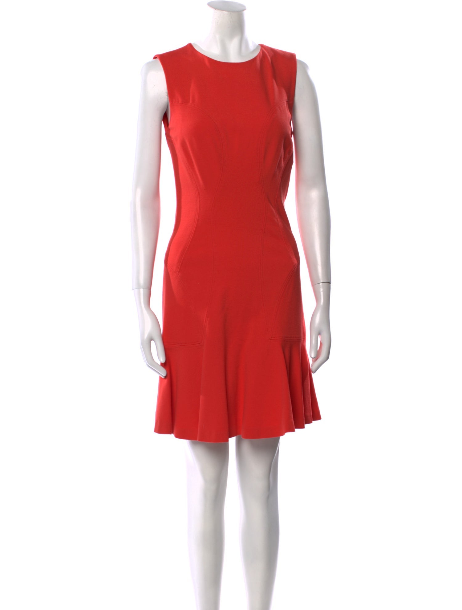 Diane von Furstenberg Crew Neck Mini Dress