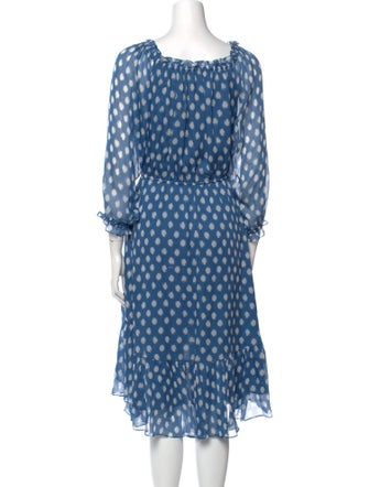 Diane von Furstenberg Silk Knee-Length Dress