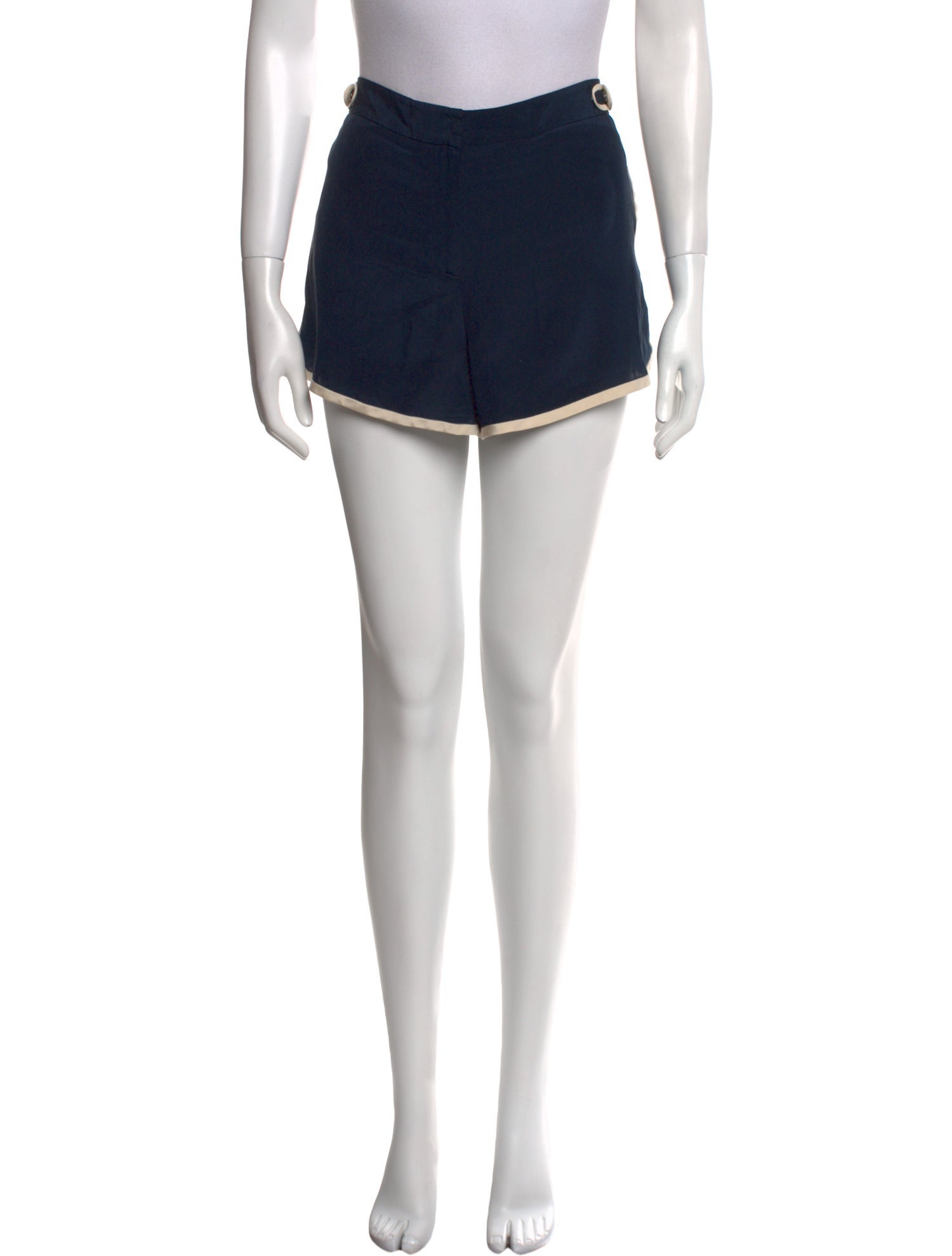 Diane von Furstenberg Silk Mini Shorts