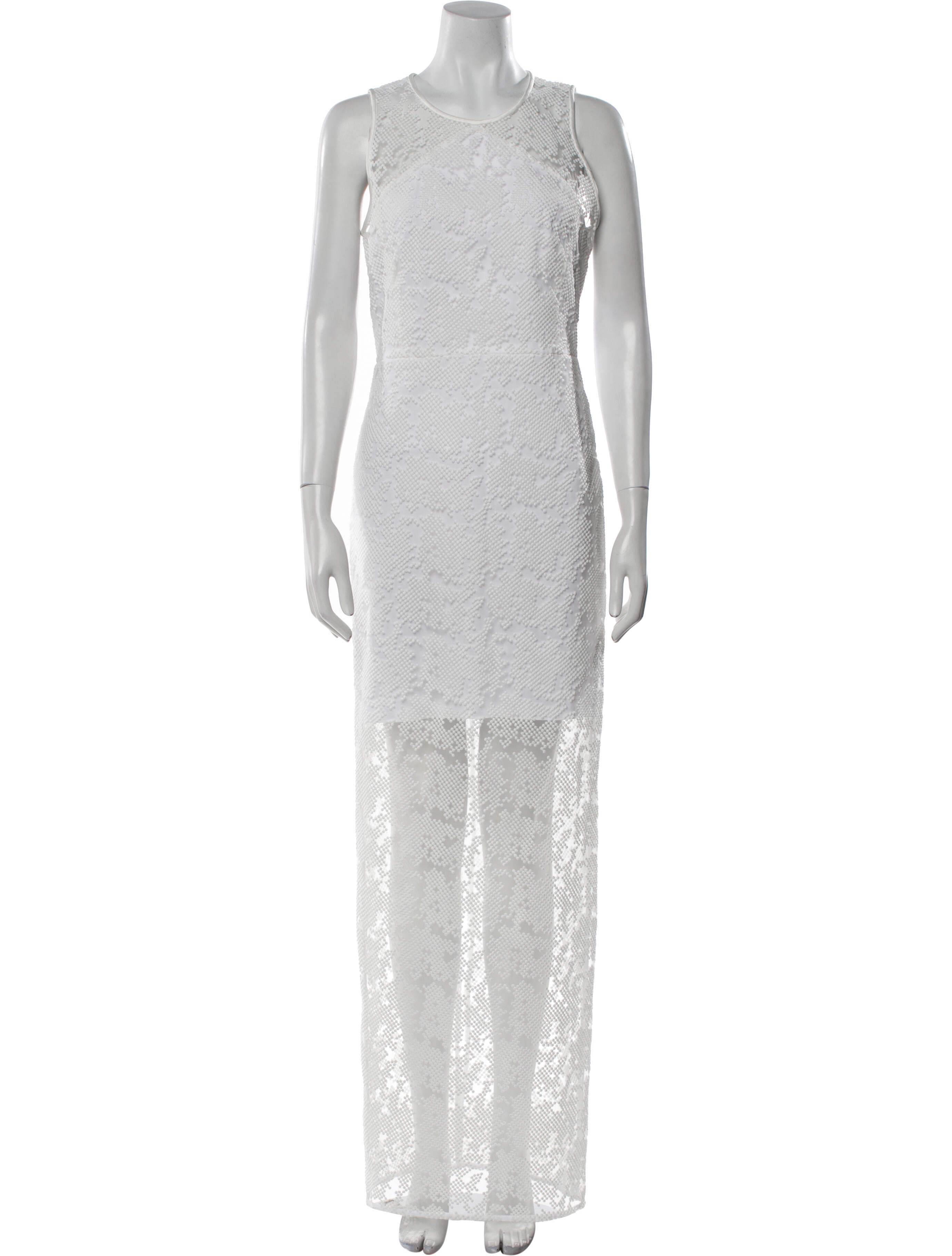 Diane von Furstenberg Crew Neck Long Dress w/ Tags