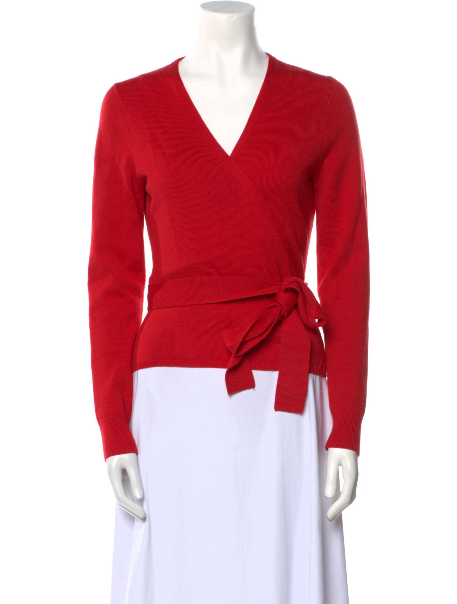 Diane von Furstenberg Wool V-Neck Sweater