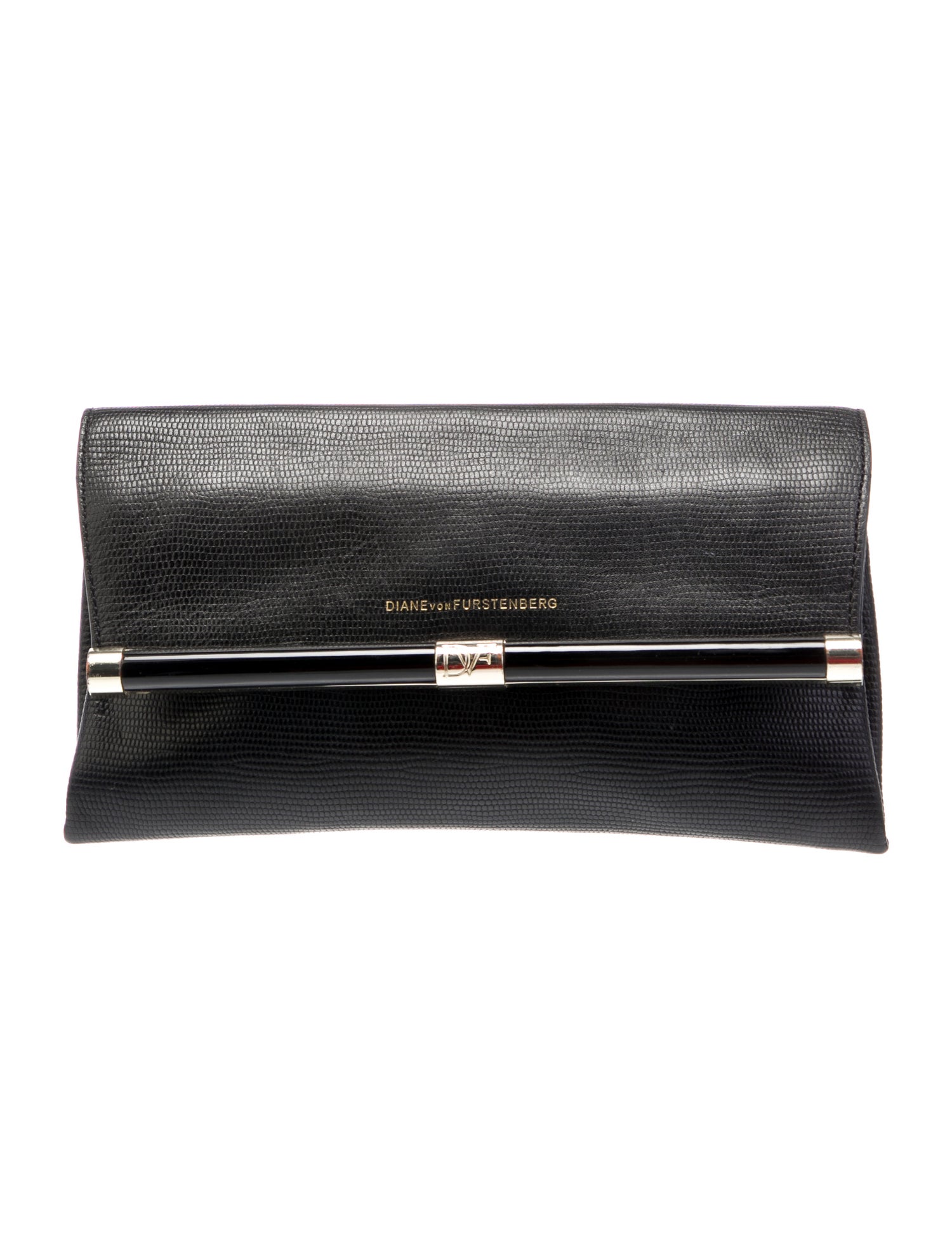Diane von Furstenberg Leather Clutch