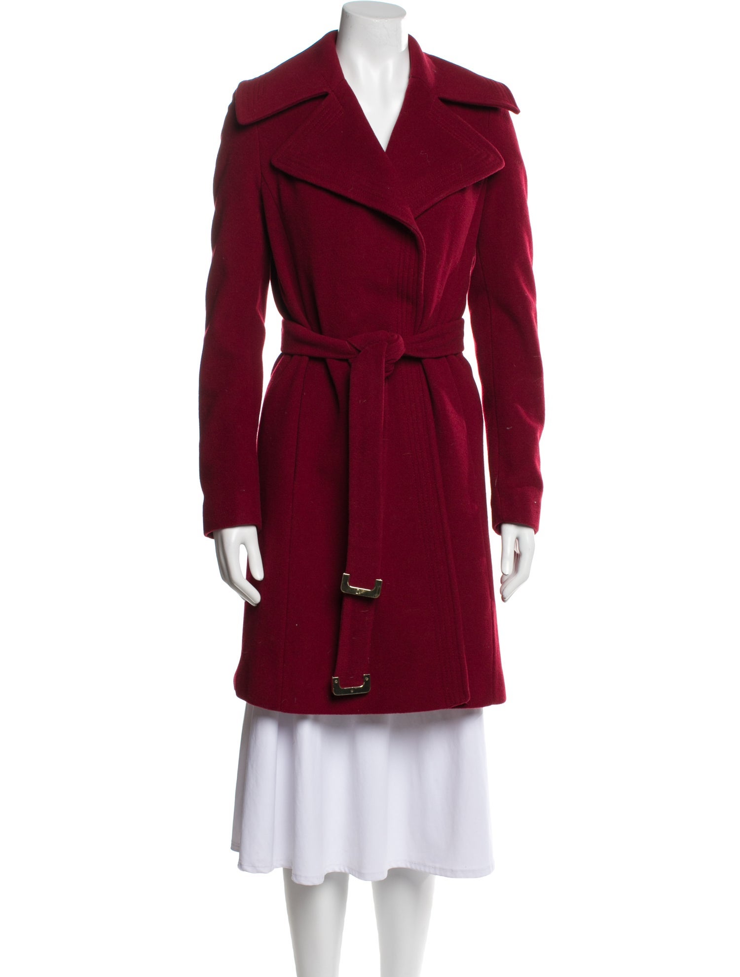 Diane von Furstenberg Wool Trench Coat