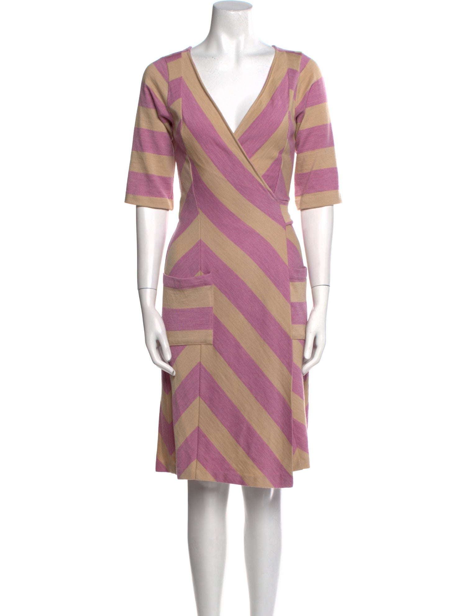Diane von Furstenberg Wool Knee-Length Dress