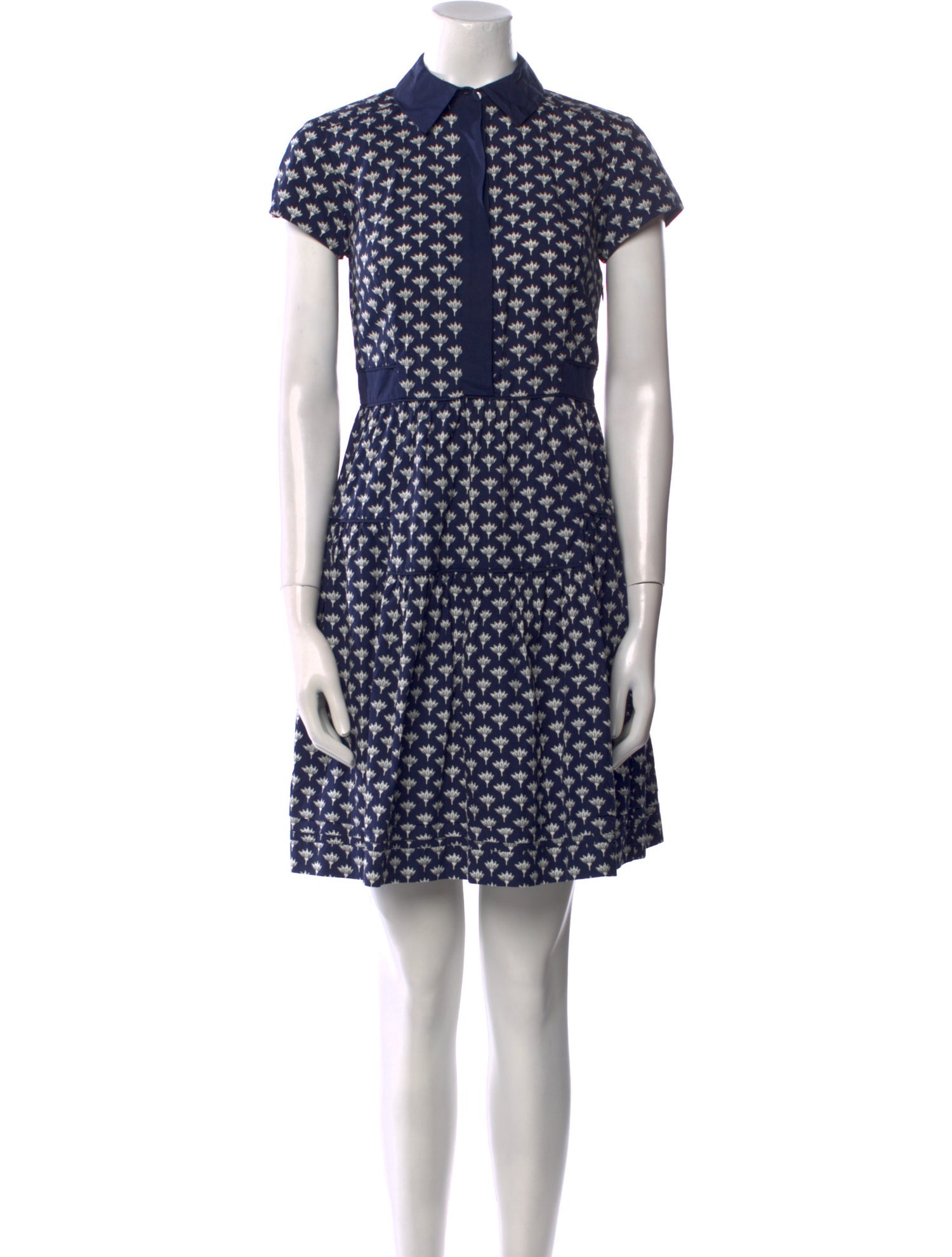 Diane von Furstenberg Printed Mini Dress