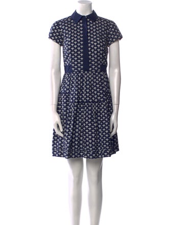 Diane von Furstenberg Printed Mini Dress