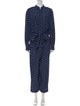 Diane von Furstenberg Silk Printed Jumpsuit