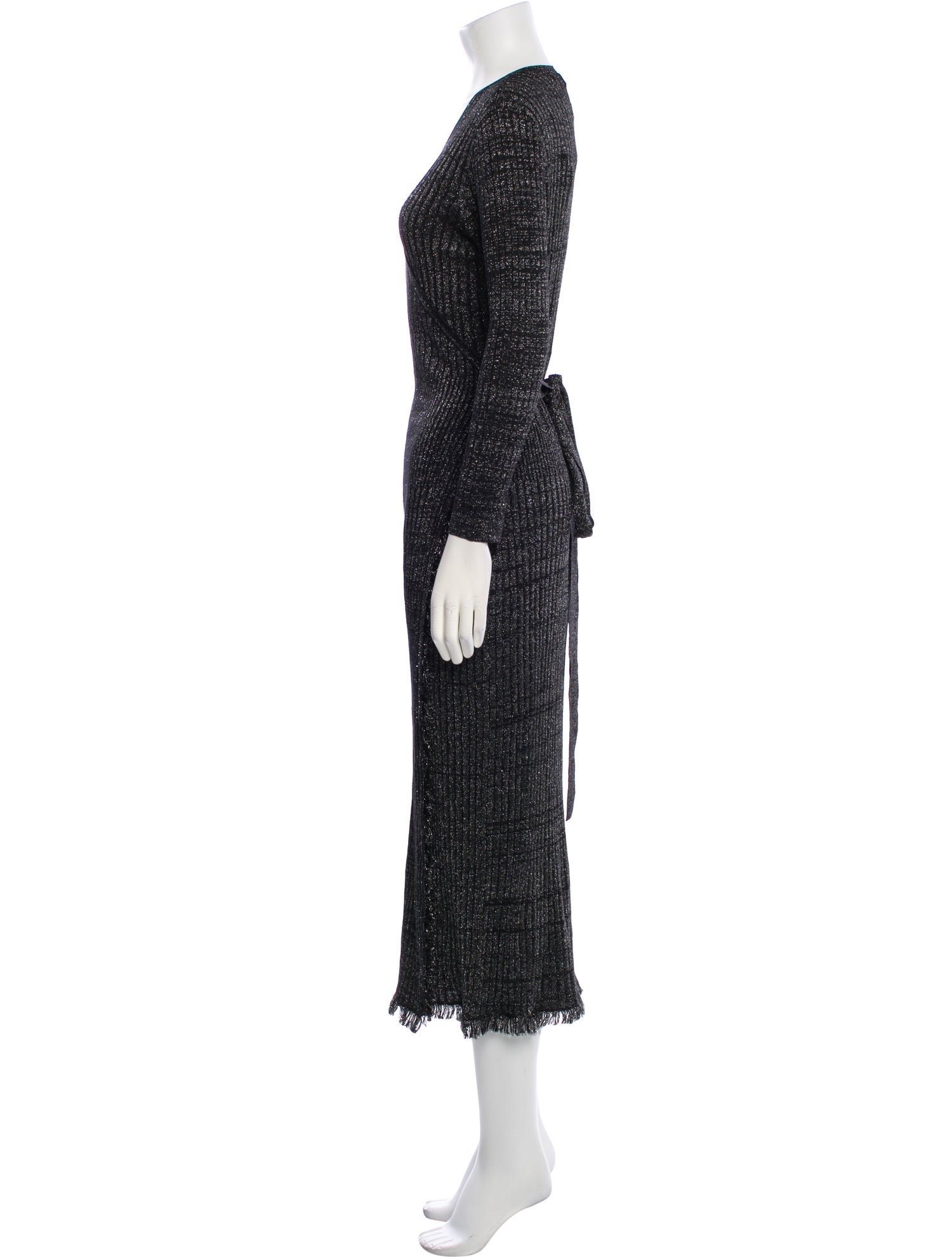Diane von Furstenberg Merino Wool Long Dress
