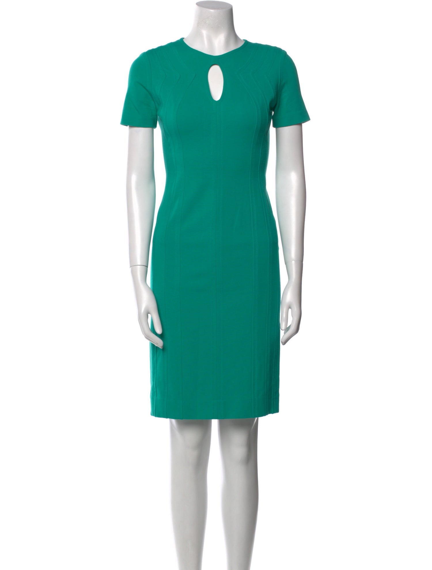 Diane von Furstenberg Crew Neck Mini Dress