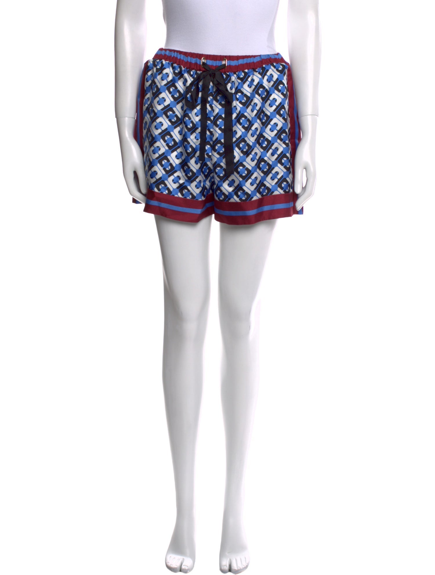 Diane von Furstenberg Silk Mini Shorts w/ Tags