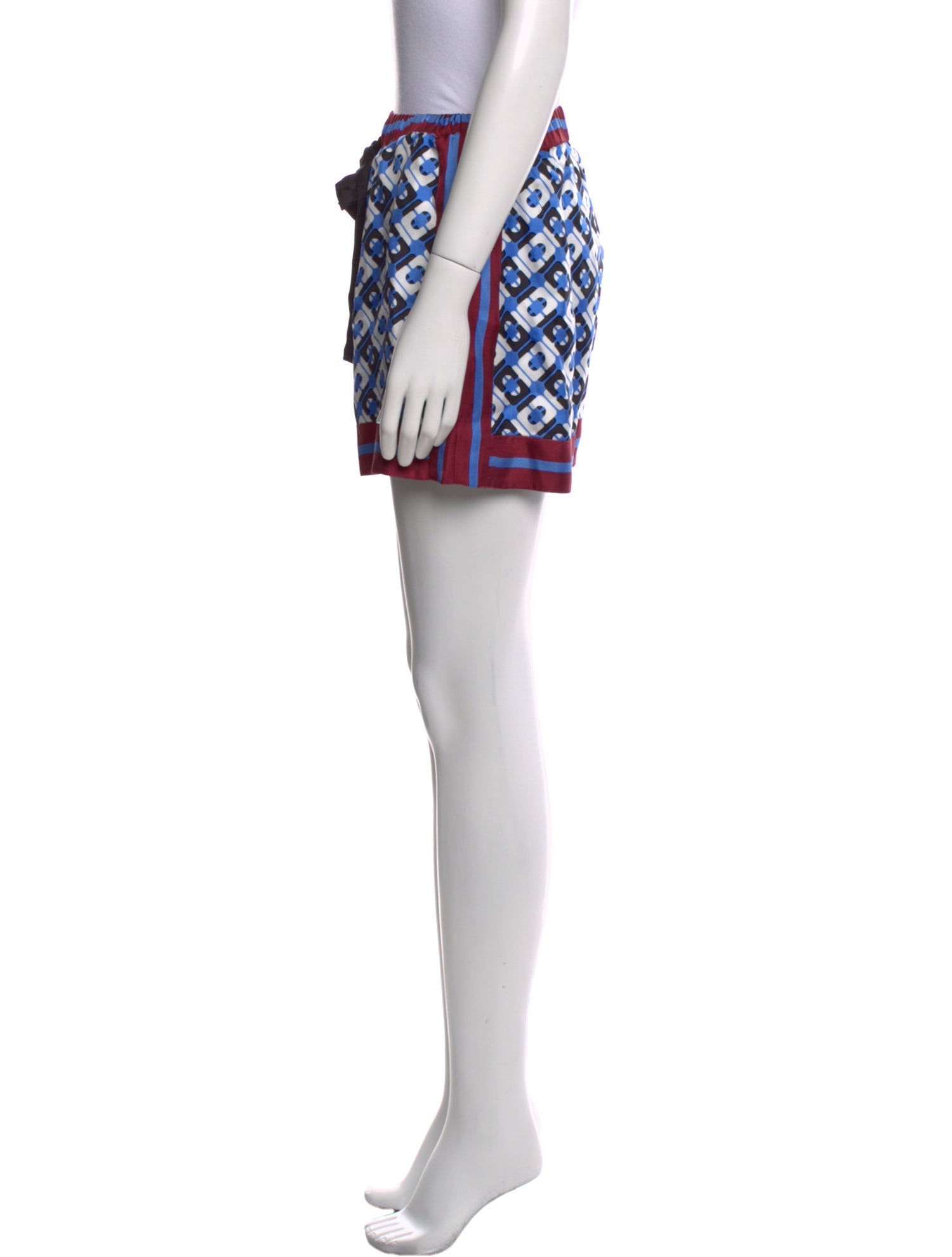 Diane von Furstenberg Silk Mini Shorts w/ Tags