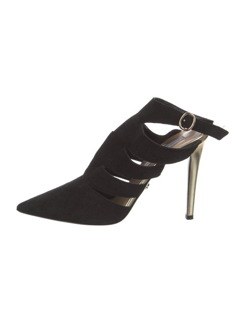 Diane von Furstenberg Suede Mules