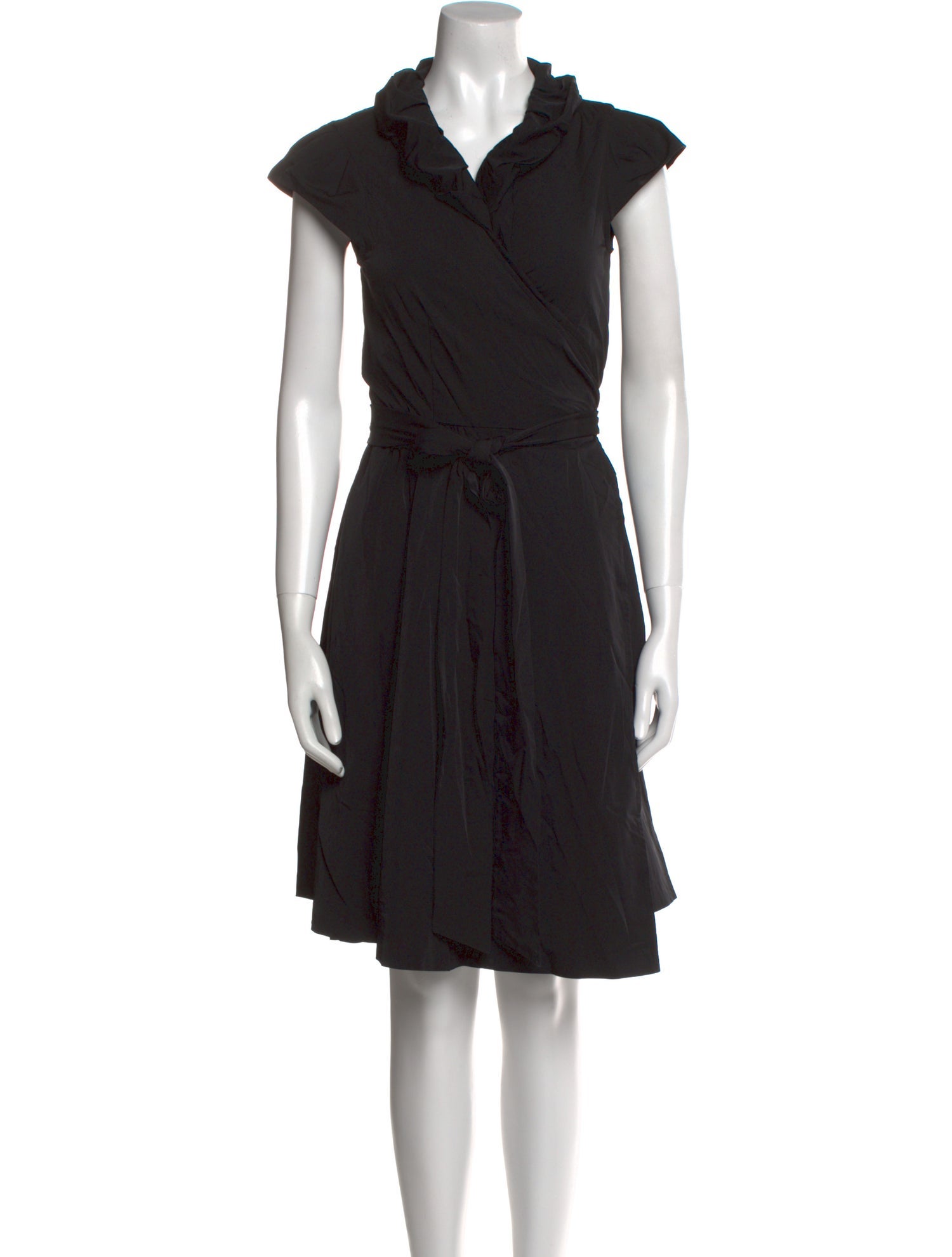 Diane von Furstenberg V-Neck Midi Length Dress