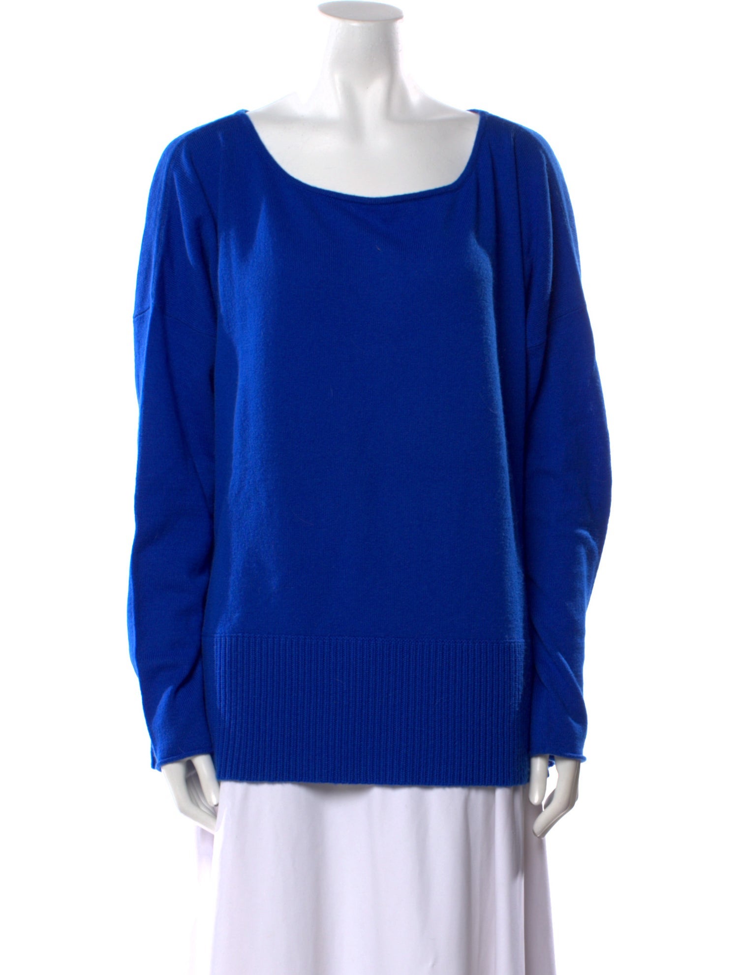 Diane von Furstenberg Wool Scoop Neck Sweater