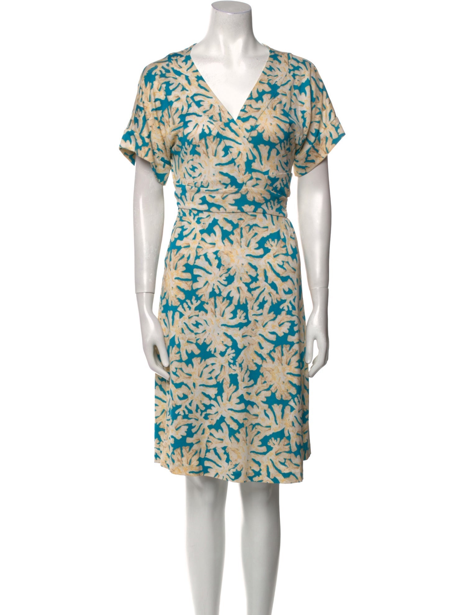 Diane von Furstenberg Silk Knee-Length Dress