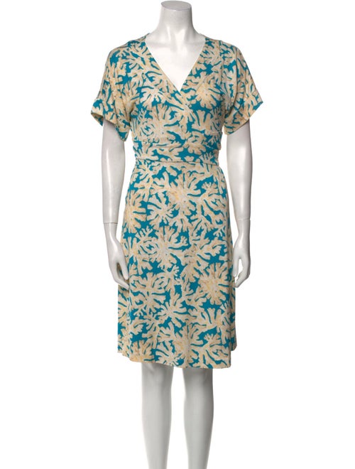 Diane von Furstenberg Silk Knee-Length Dress