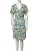 Diane von Furstenberg Silk Knee-Length Dress