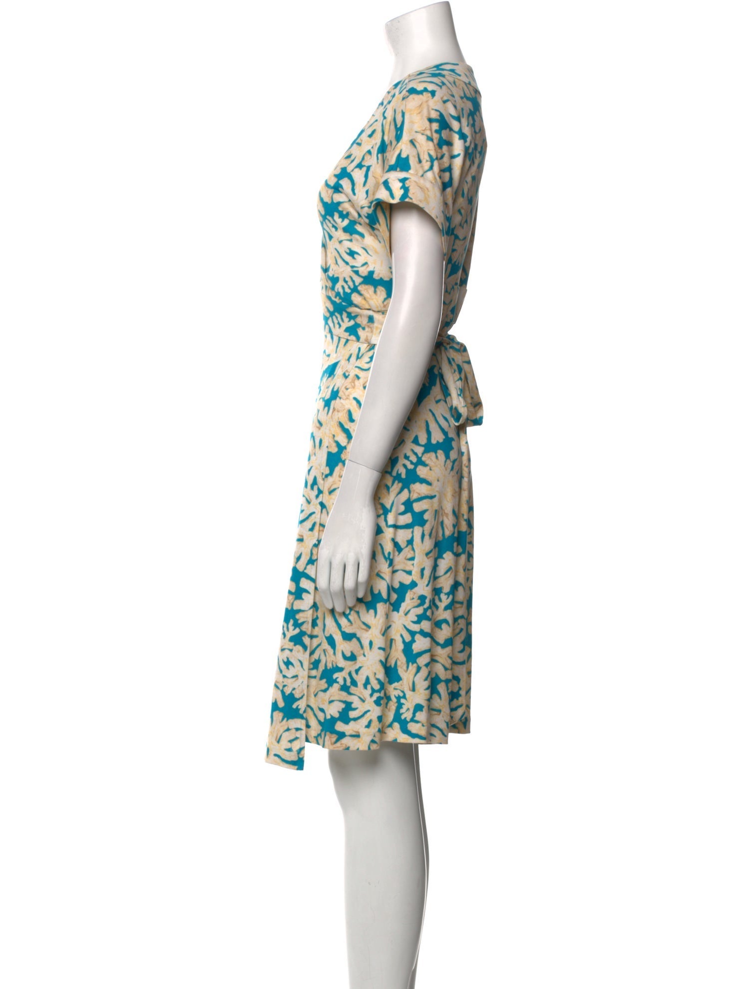 Diane von Furstenberg Silk Knee-Length Dress