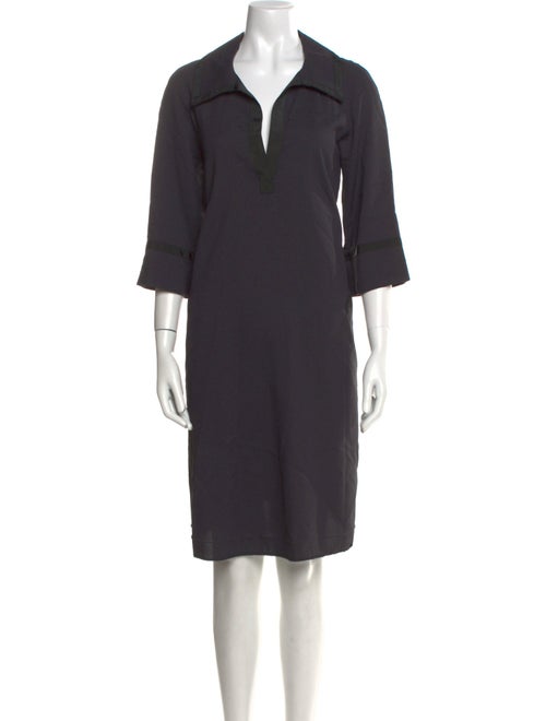 Diane von Furstenberg V-Neck Mini Dress