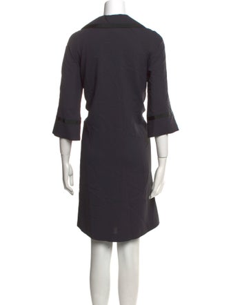 Diane von Furstenberg V-Neck Mini Dress
