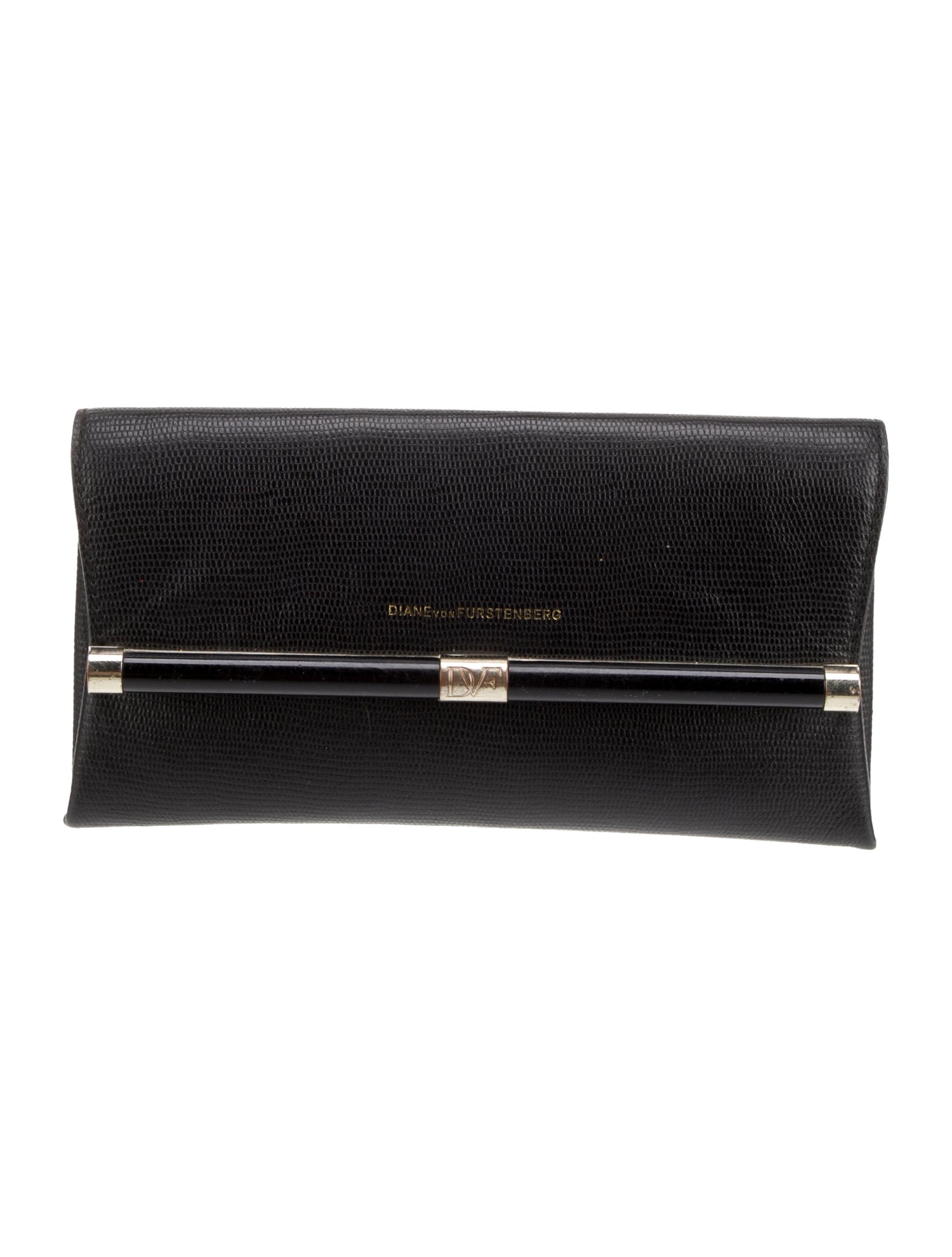 Diane von Furstenberg Leather Clutch