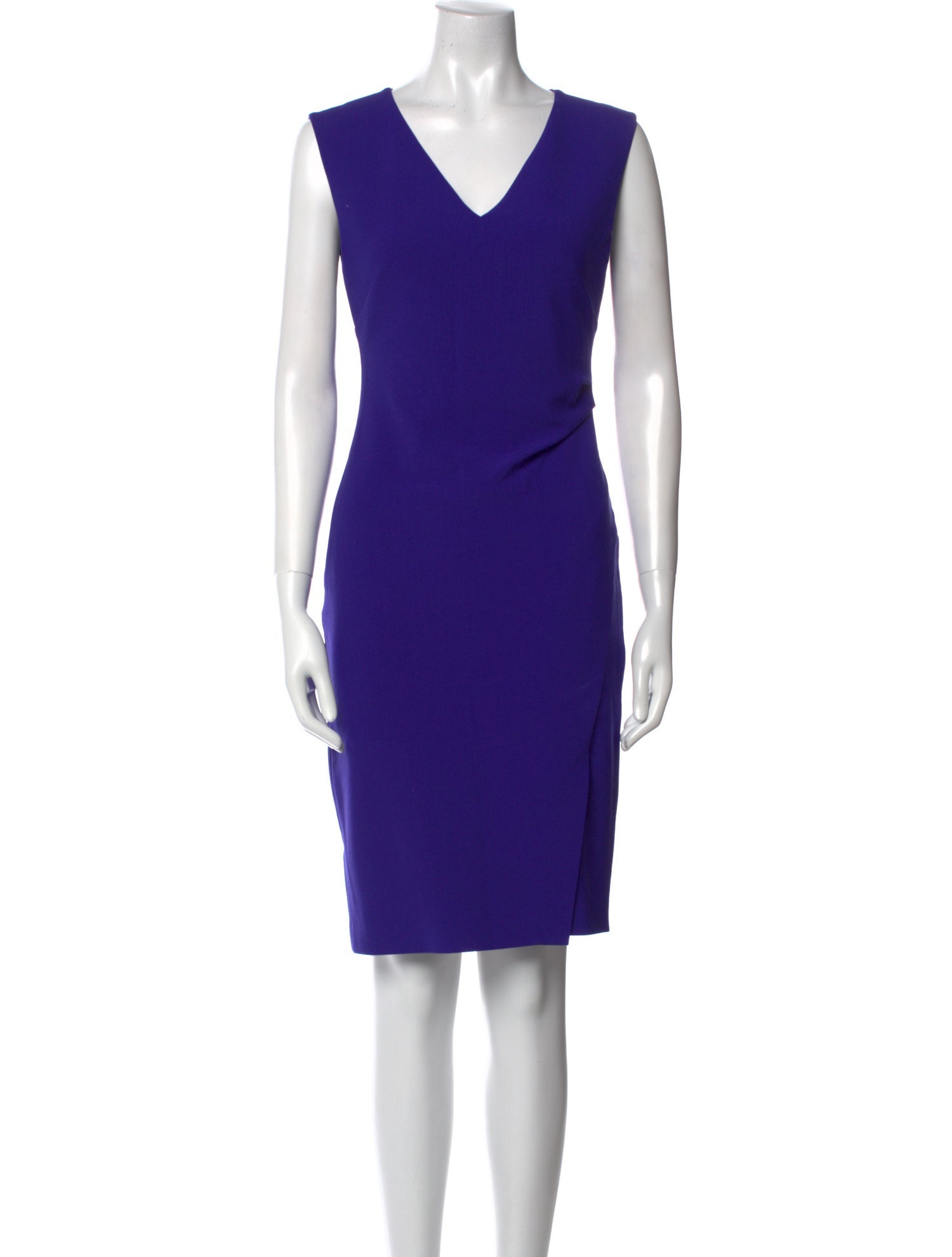 Diane von Furstenberg V-Neck Knee-Length Dress