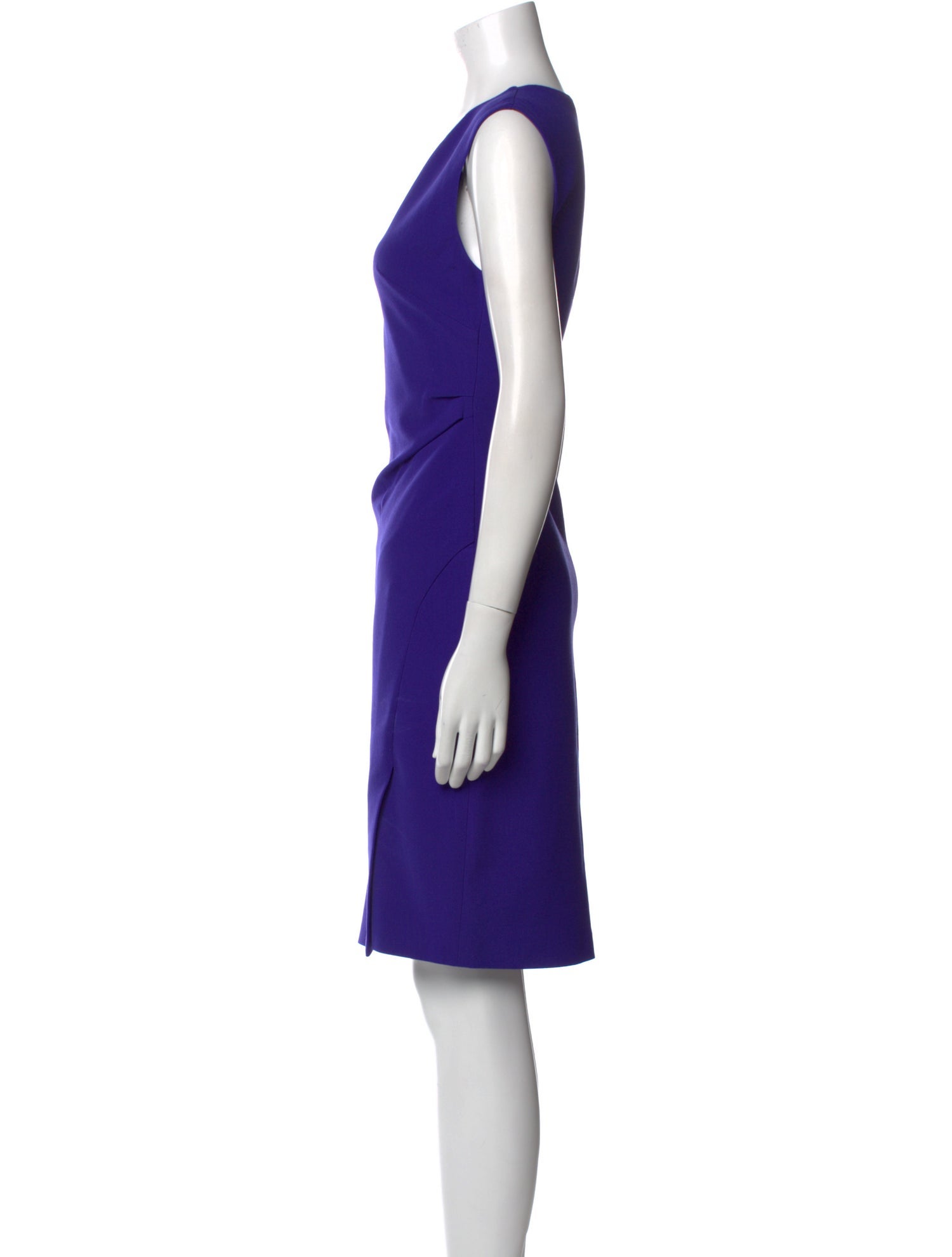 Diane von Furstenberg V-Neck Knee-Length Dress