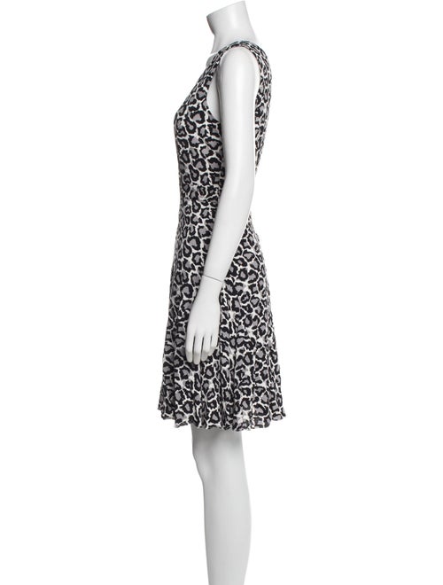 Diane von Furstenberg Animal Print Mini Dress