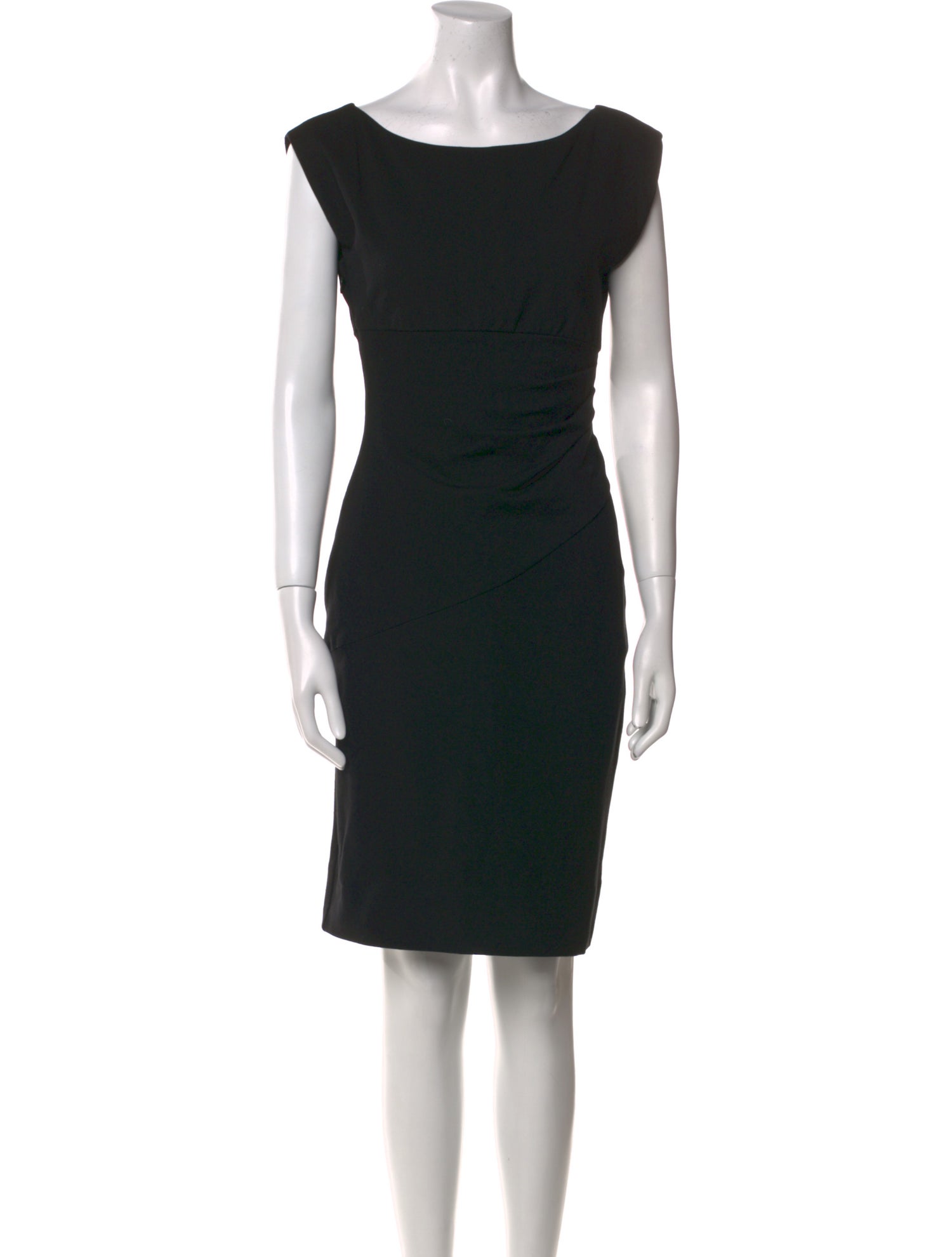 Diane von Furstenberg Bateau Neckline Knee-Length Dress
